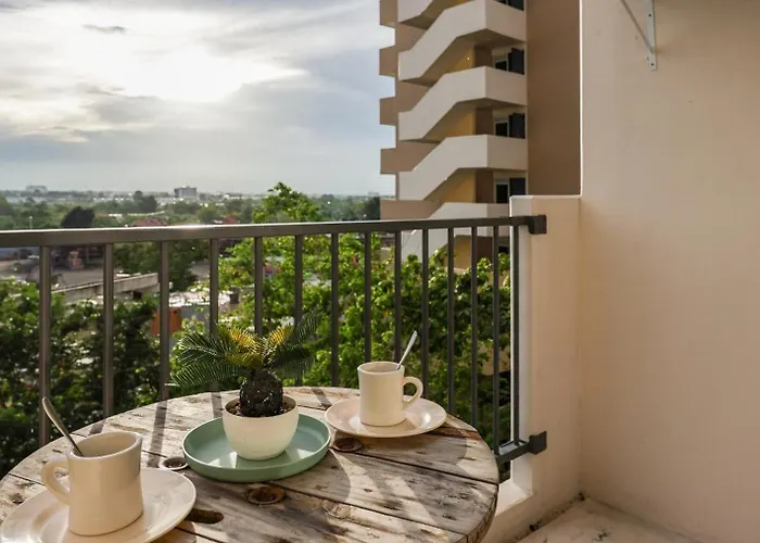 Saekyung With Balcony And Pool Near Mactan Airport Aparthotel Lapu-Lapu City